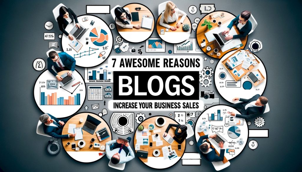 7 Awesome Reasons Why Blogs Increase Your Business Sales